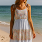 Pastel Wildflowers Print Mom&Me Tiered Dress