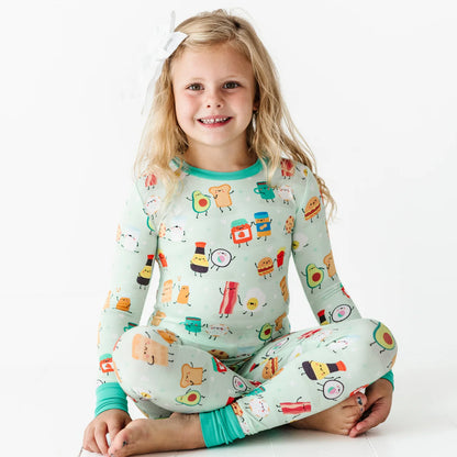 We Go Together Like.. Toddler/Big Kid Pajamas