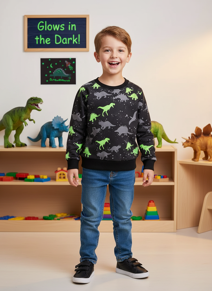 Fluorescent Dino Top