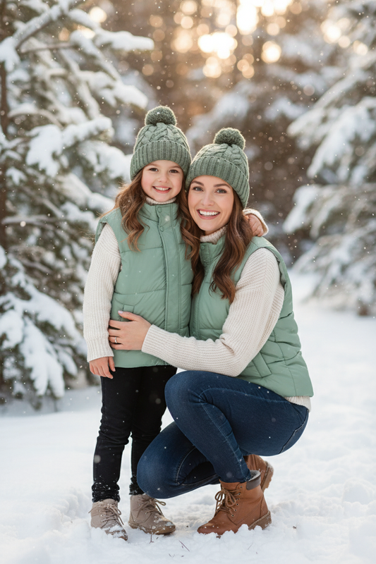 Sage Mom&Me Puffer Vest